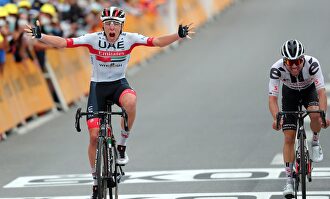 Pogacar celebra el triunfo | EFE