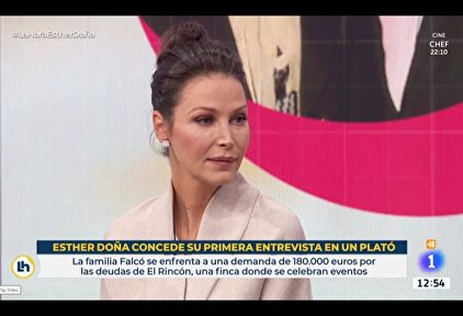 Esther Doña en su debut | TVE