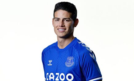 James Rodríguez se fue gratis al Everton, según Banfield. | Twitter