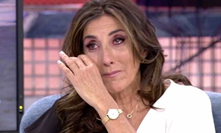 Paz Padilla, en un momento de la entrevista | Mediaset