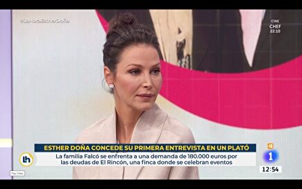 Esther Doña en su debut | TVE