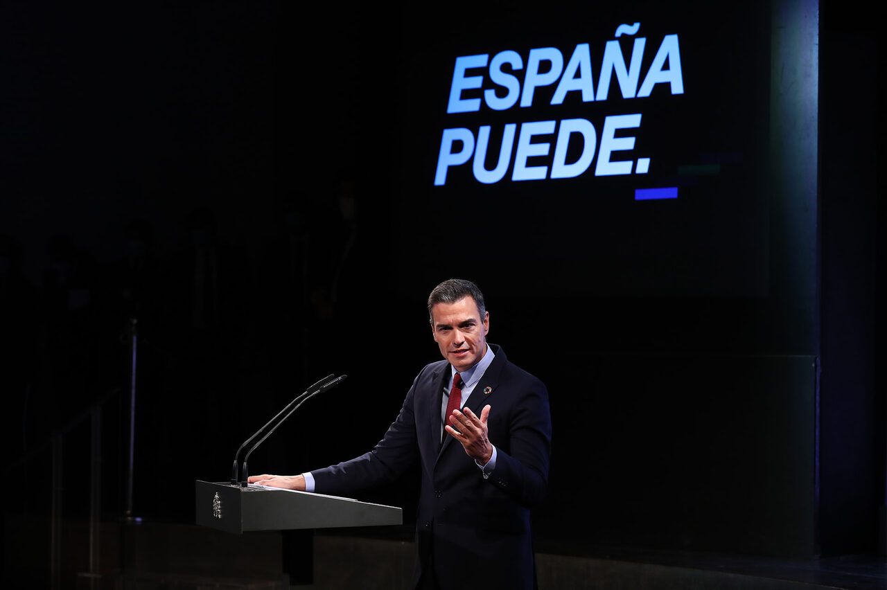 Pedro Sánchez en una imagen de archivo. | Moncloa/Fernando Calvo