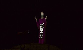 Video Mapping en el Cristo de Otero de Palencia | Ayuntamiento de Palencia