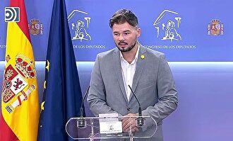 Rufián quiere "ilegalizar el PP" por el caso 'Kitchen' y pide una comisión de investigación