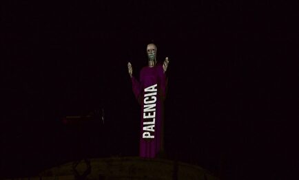 Video Mapping en el Cristo de Otero de Palencia | Ayuntamiento de Palencia