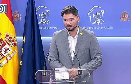 Rufián quiere "ilegalizar el PP" por el caso 'Kitchen' y pide una comisión de investigación