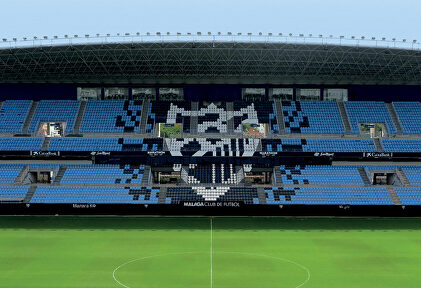 Estadio de La Rosaleda. | Málaga CF