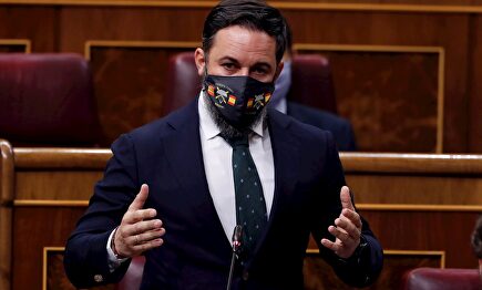 Santiago Abascal, a Sánchez: "Son ustedes una catástrofe para España"