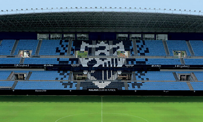 Estadio de La Rosaleda. | Málaga CF