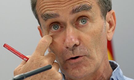 Fernando Simón, director del Centro de Coordinación de Alertas y Emergencias Sanitarias del Ministerio de Sanidad. | EFE