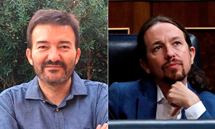 José Manuel Calvente y Pablo Iglesias | LD