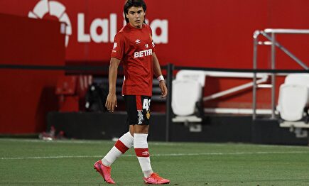 Luka Romero con el Mallorca | Cordon Press