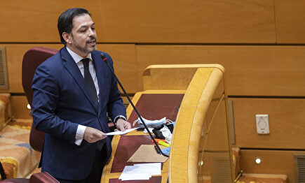 El senador del PP, David Erguido. | PP