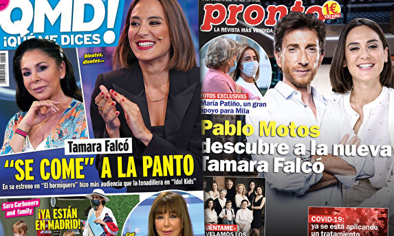 Las portadas de la prensa rosa