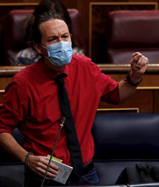 El vicepresidente segundo del Gobierno, el chavista Pablo Iglesias. | EFE