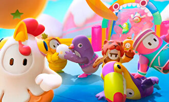 El juego más de moda. | Fall Guys