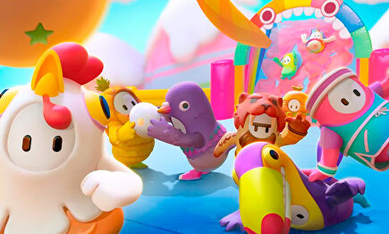 El juego más de moda. | Fall Guys