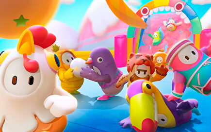 El juego más de moda. | Fall Guys