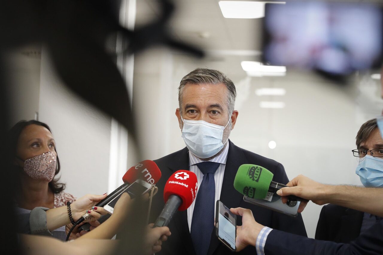 El consejero de Justicia, Interior y Víctimas de la Comunidad de Madrid, Enrique López. | Europa Press