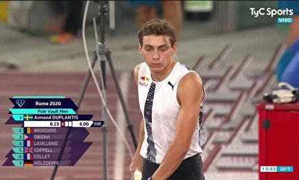 Vuelo histórico de Duplantis para borrar de los récords a Bubka