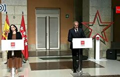 Escudero explica las nuevas medidas y restricciones contra el coronavirus en la Comunidad de Madrid