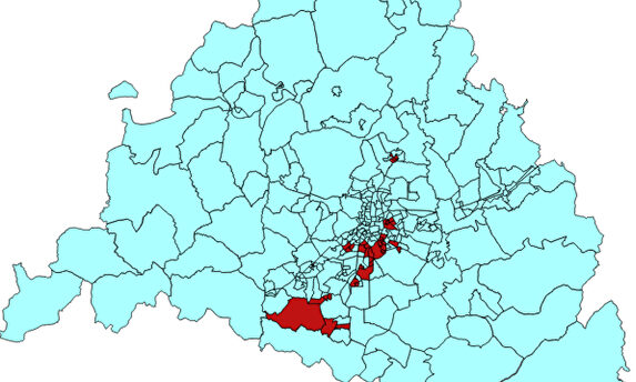 Zonas de la Comunidad de Madrid en las que se establecen restricciones por el coronavirus. | Comunidad de Madrid