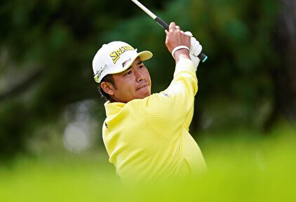 Hideki Matsuyama se saca un golpe maestro en el primer green del US Open