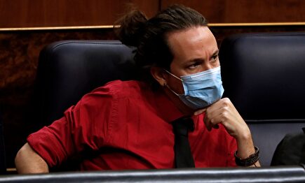 Pablo Iglesias, en el Congreso. | EFE