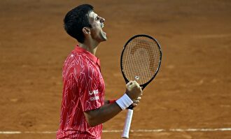 Djokovic venció en Roma | Twitter
