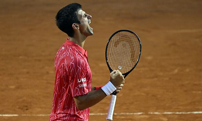 Djokovic venció en Roma | Twitter