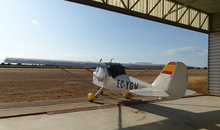 El aeródromo de Guadalajara. | Kelu Robles