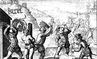 Grabado que afianza la Leyenda negra contra españa | Archivo