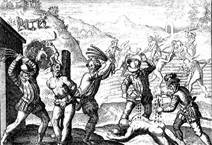 Grabado que afianza la Leyenda negra contra españa | Archivo
