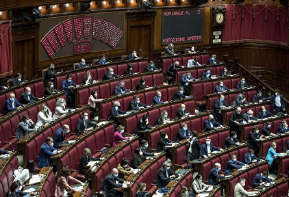 Sesión en la Cámara de Diputados italiana. | Europa Press