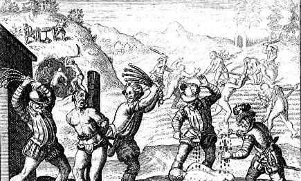 Grabado que afianza la Leyenda negra contra españa | Archivo