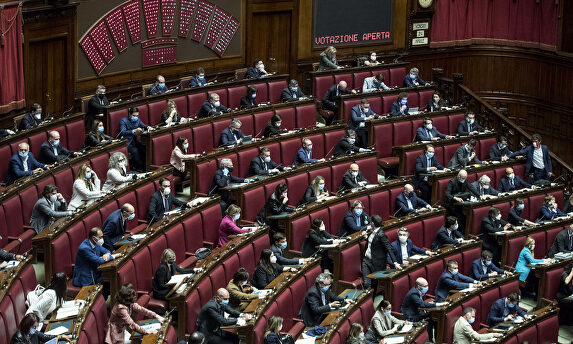 Sesión en la Cámara de Diputados italiana. | Europa Press