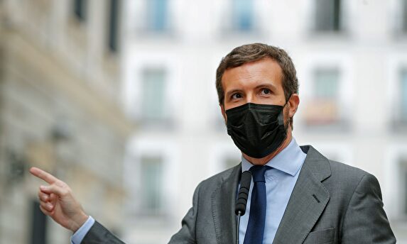 El presidente del Partido Popular, Pablo Casado. | EFE