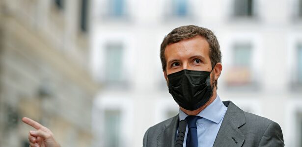 Pablo Casado este miércoles. | EFE