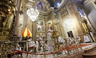 Misa de la Virgen de la Merced en Barcelona. | Twitter: @esglesiabcn
