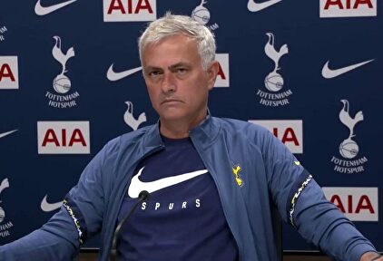 José Mourinho, entrenador del Tottenham. | Twitter