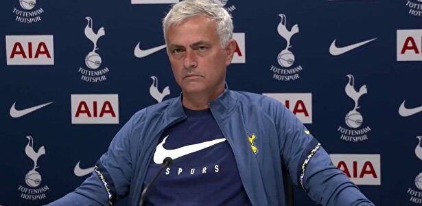 José Mourinho, entrenador del Tottenham. | Twitter