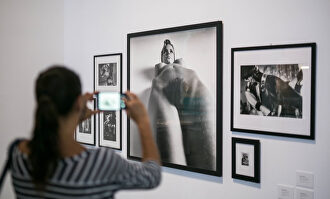 La obra de Helmut Newton en Madrid. | Archivo