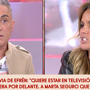 Kiko Hernández y Marta López. | Telecinco