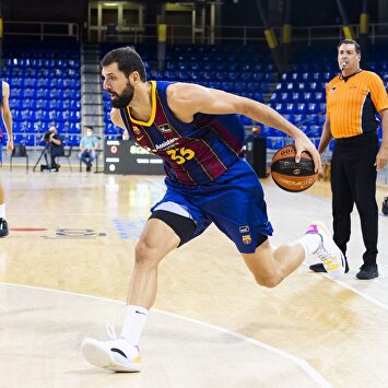 Nikola Mirotic en el Barça - Burgos.  | Europa Press