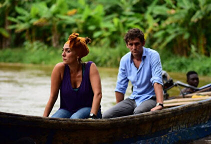 Candela Peña y Raúl Arévalo presentan 'Black Beach': "Lo pasamos peor rodando en Toledo que en África"
