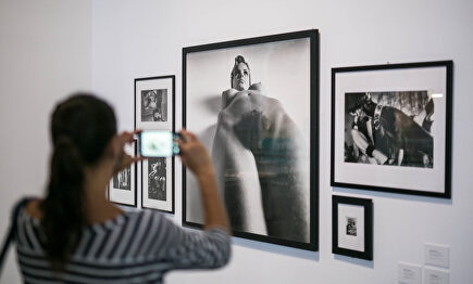 La obra de Helmut Newton en Madrid. | Archivo