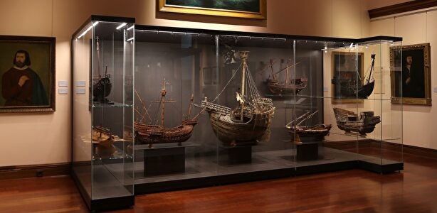 Una de las salas rehabilitadas.  | Museo Naval