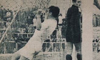 Marcial Arbiza, celebrando un gol con el Real Madrid. | Twitter | Twitter