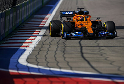 El McLaren de Carlos Sainz saldrá sexto en el GP de Rusia | Twitter