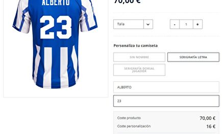 La camiseta más cara y más barata de La Liga